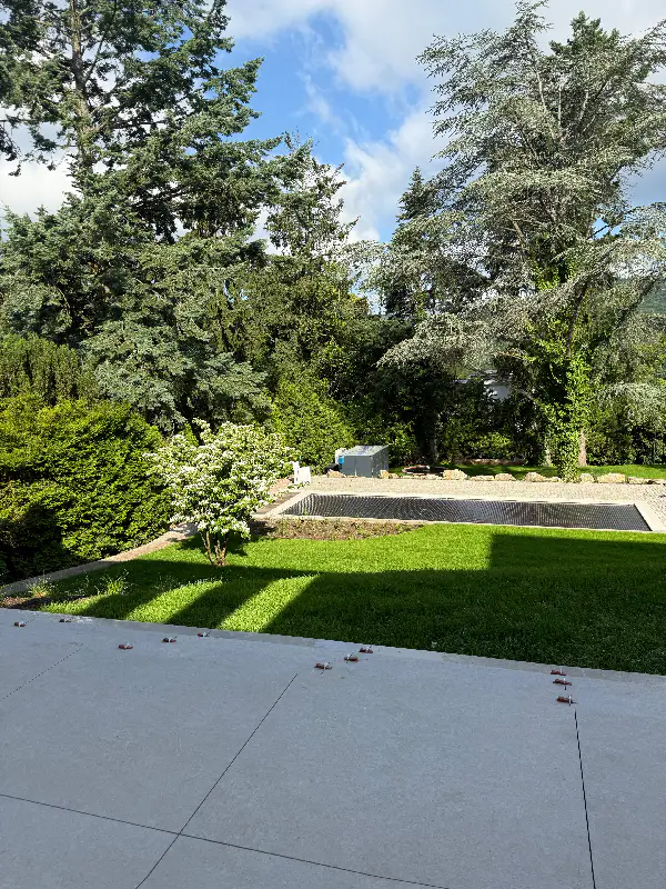 Eingangsbereich des Wohnhauses in Königstein